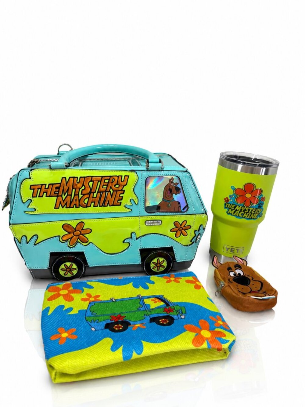 Dolls Kill x Hanna-Barbera Mystery Machine Crossbody + Makeup Bag & Scooby-Doo